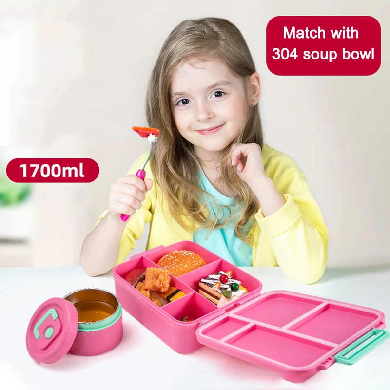 

School Lunch Bento Box Soup Thermo for Kids/Boys/Girls Leak-Proof Titanium dinosaur Unicorn Chirldren Food Container