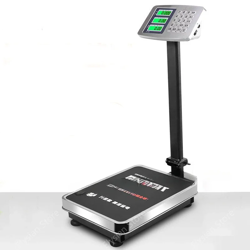 Commercial Bench Scale Stainless Steel 150kg Electronic Scale 100kg  Folding  Stainless Steel Material Waterproof