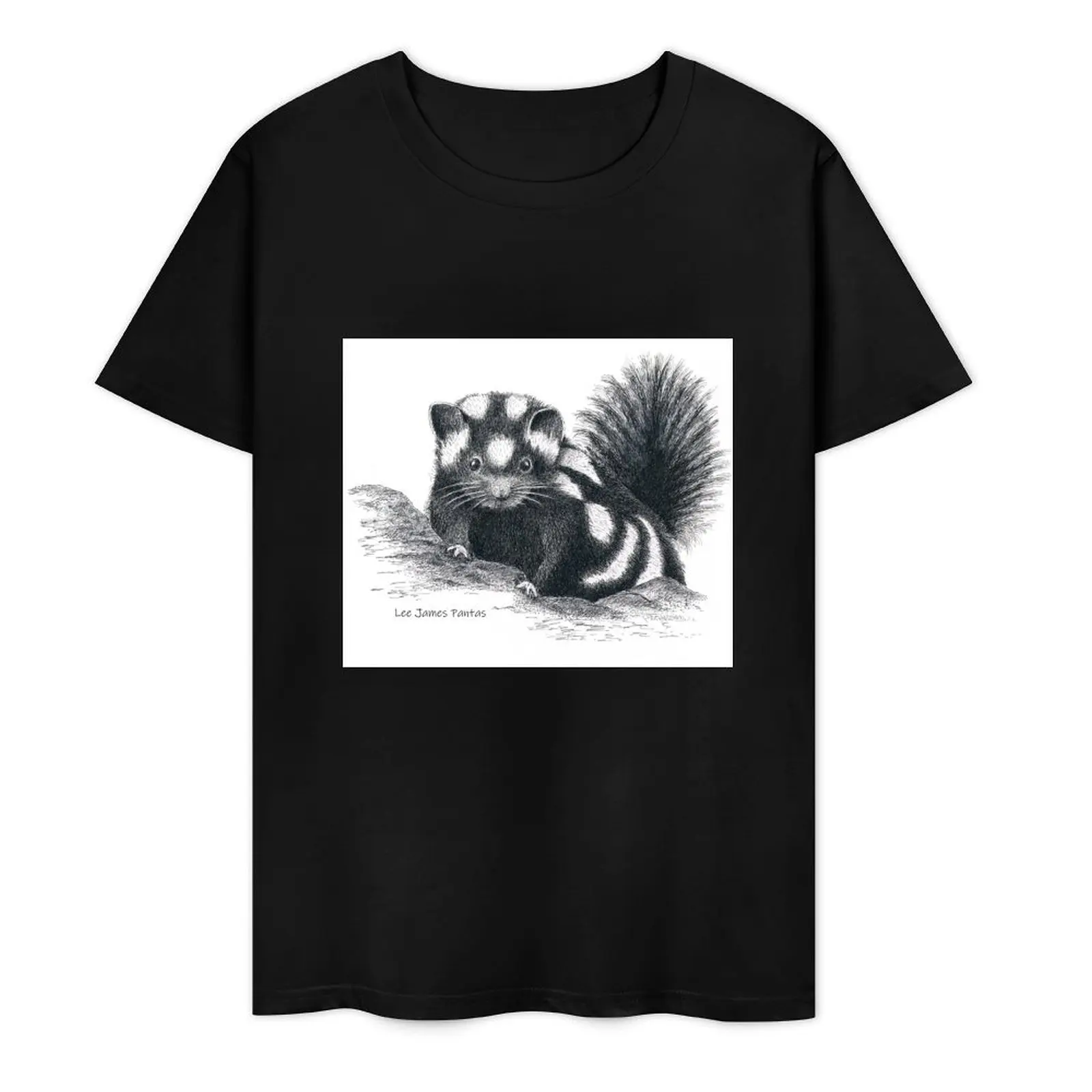 

Eastern Spotted Skunk T-Shirt oversizeds oversized t shirt quick-drying Men's clothing