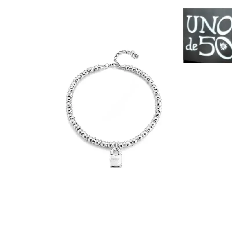 

2024 Selling Exquisite High Quality UNO DE 50 Fashion Classic 925 Necklace Jewelry Romantic Holiday Gift