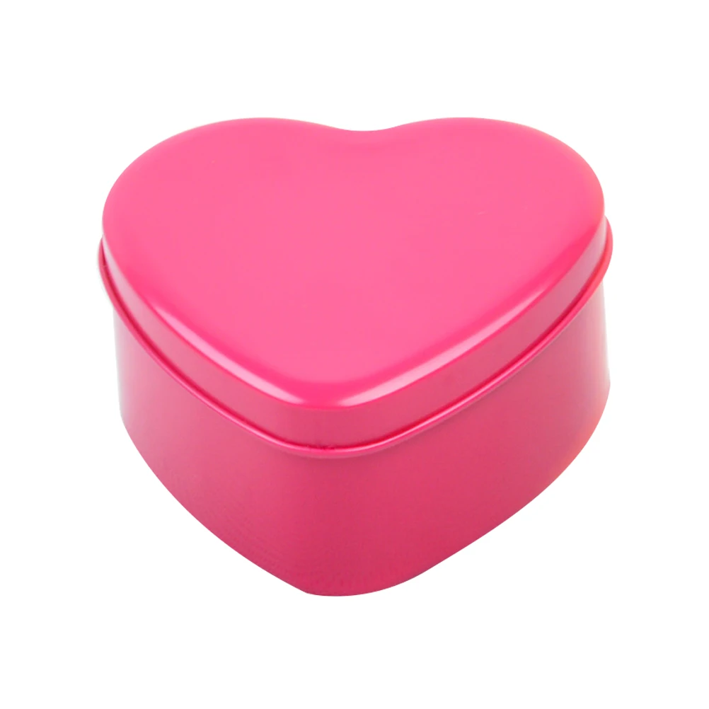 

15 Pcs Heart Shaped Candy Box Portable Storage Case for Sweets Gifts Biscuits Jar Home Ornaments Small Size Lightweight