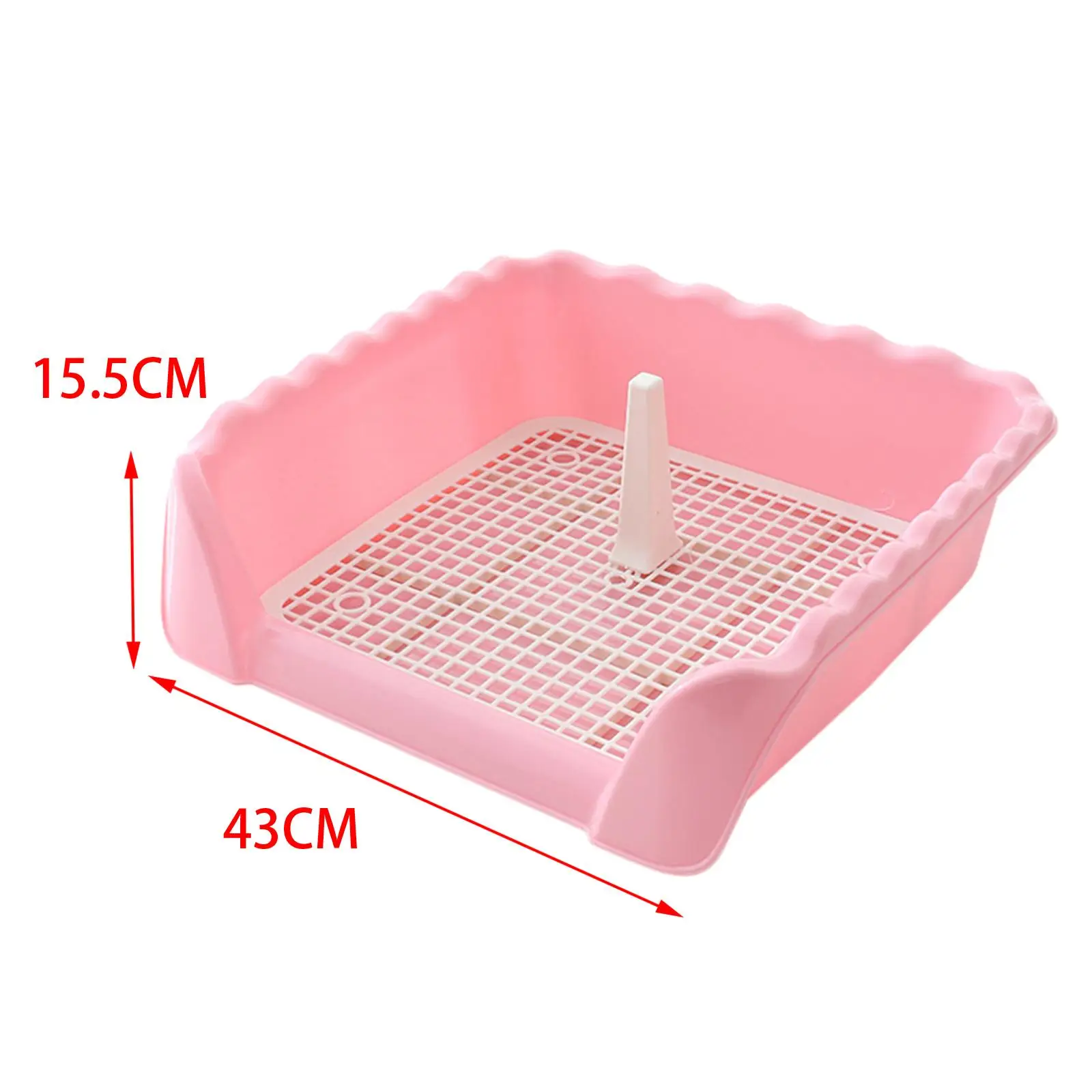 Dogs Toilet Detachable Lattice Pet Cat Training Toilet Tray for Small Animals