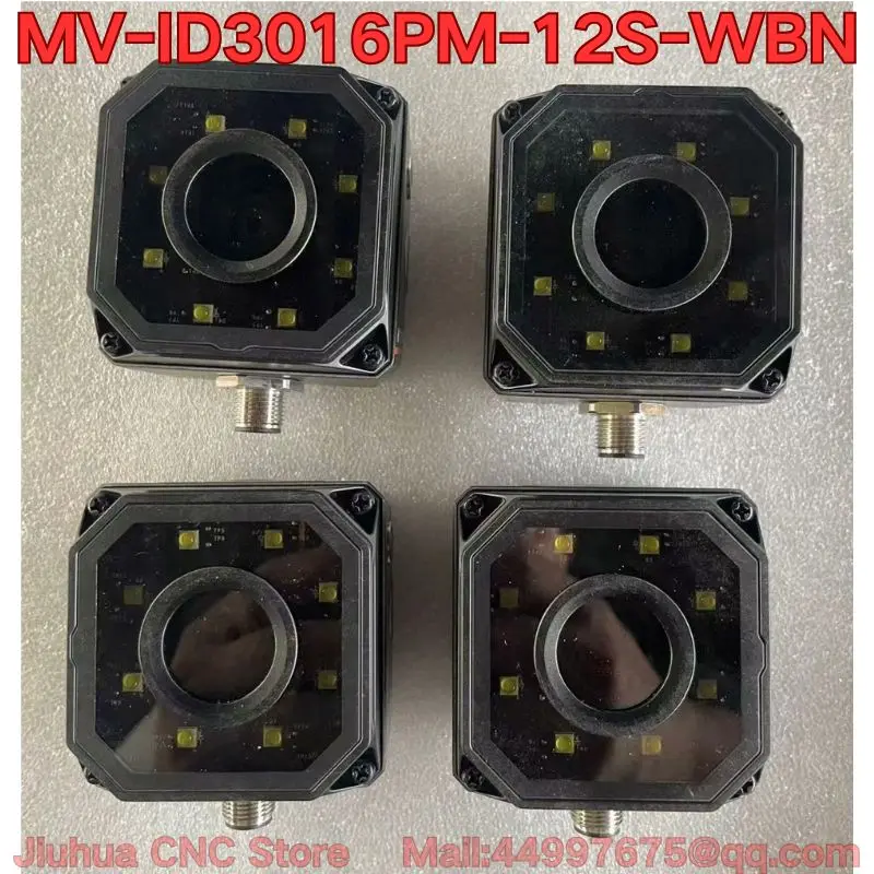 

Second-hand MV-ID3016PM-12S-WBN industrial code reader function test is normal