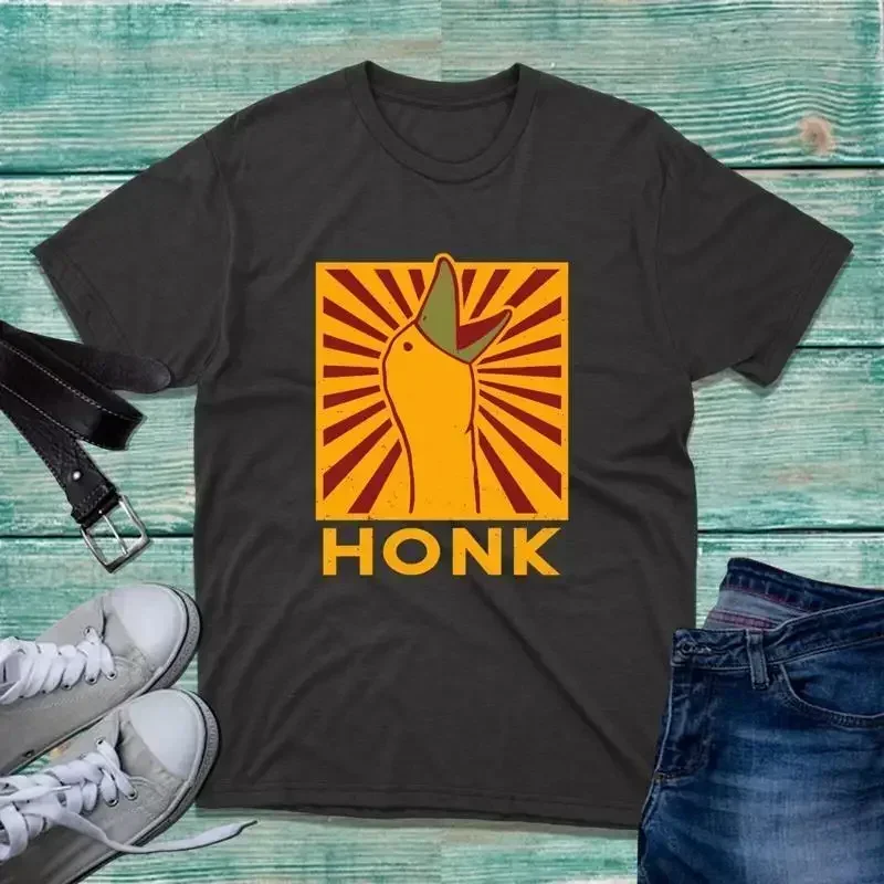 Honk Meme T Shirt Triggered Goose Peace Was Never An Option Top
