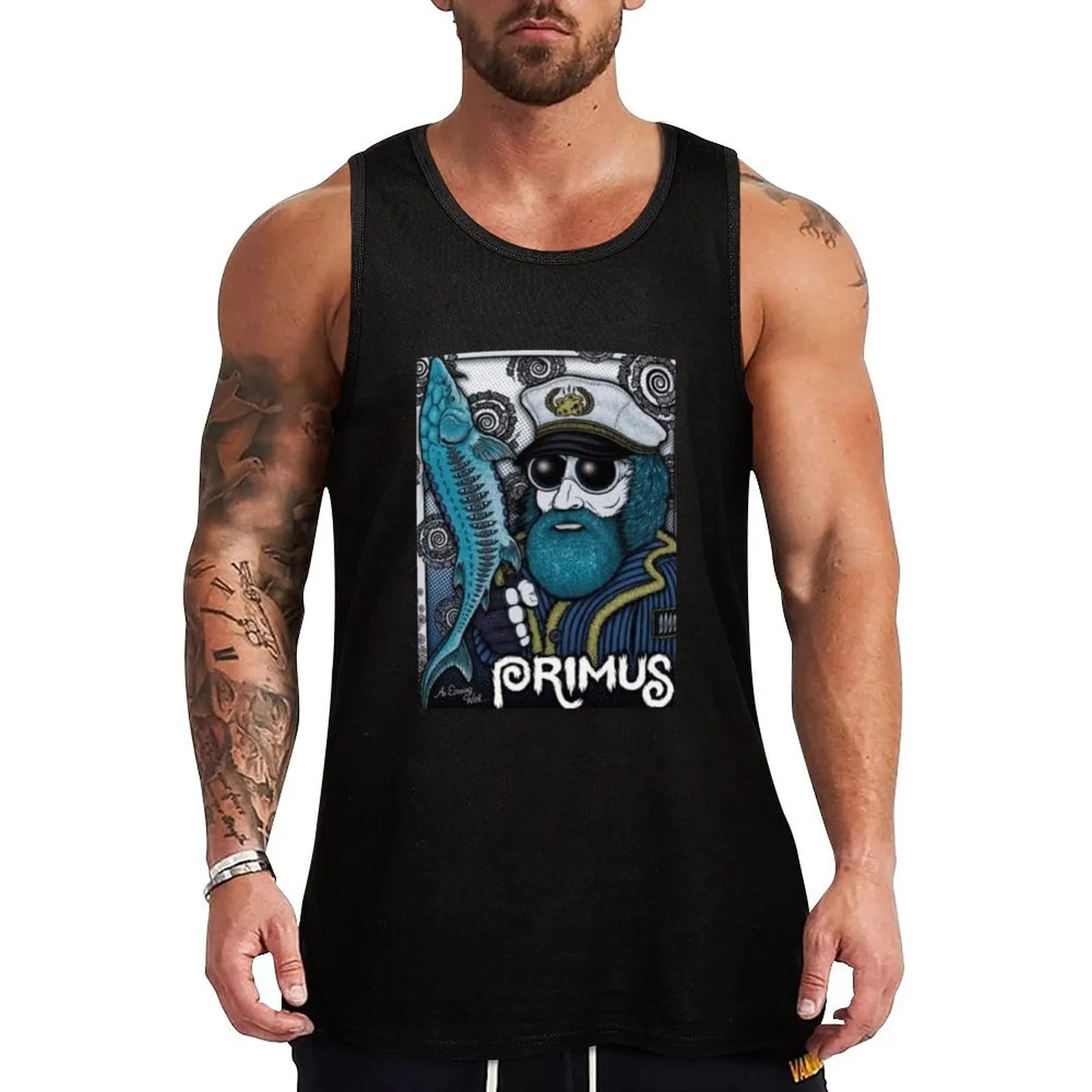 John the fisherman Tank Top sleeveless gym shirts male gym men sleeveless shirt man running shirt underwear