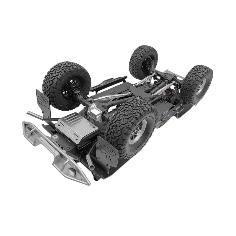 Tanque De Combustível Simulado De Metal E Tubo De Escape, Modificação De Atualização, R, C, Rock Crawler, Caminhão, Trax, TRX4, Ford, Ranger, XLT, 1:10