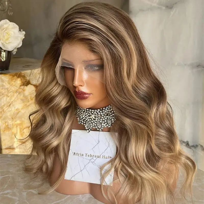 

Объемная волна Кудрявый волнистый парик Ombre Медовый Блондин Коричневый Балаяж Синтетический парик фронта шнурка Женщины Девушки Вечеринка Отдых Ежедневно Используется 22 дюйма