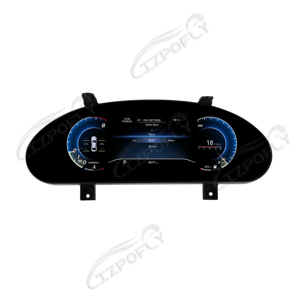 

Автомобильный цифровой кластерный экран одометра виртуальной кабины для Maserati Quattroporte 2007 ~ 2012 GT2007 ~ 2015 приборная панель измерители скорости