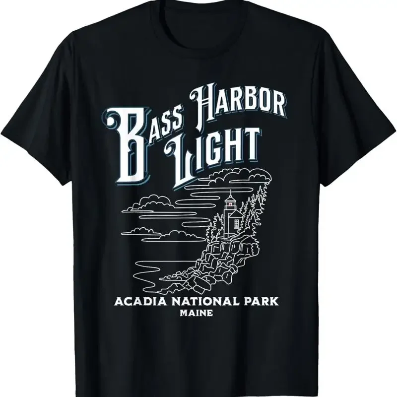Jt Hooper Designs Bass Harbor Light T Shirt