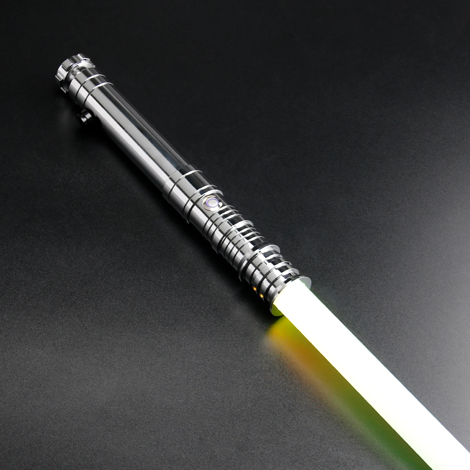 TXQSABER Heavy Dueling Light Saber RGB and Pixel Smooth Swing Lightsaber Color Changing Metal Hilt Blaster Laser Jedi Sword Toys