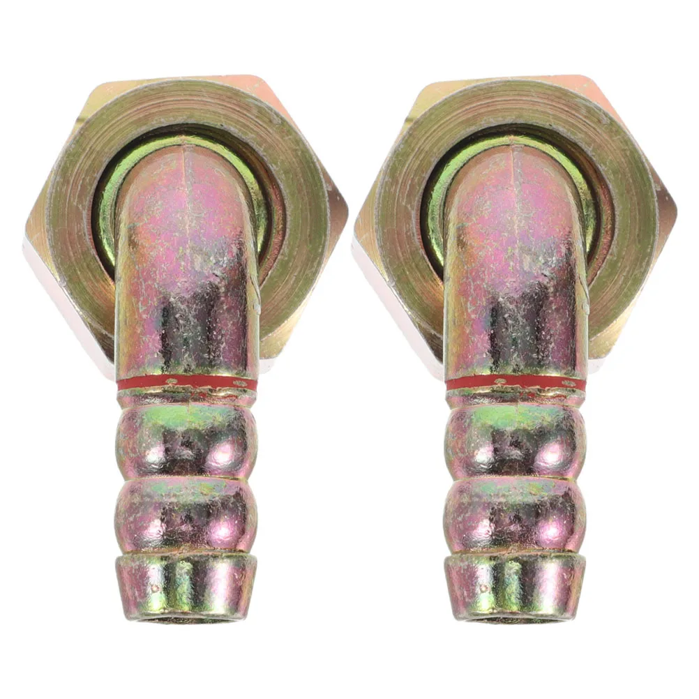 

2pcs Gas Cooker Elbow Connector Universal Joint For Stove Pipe Adapters High-Density Metal Anti-Leakage Fitting Kitchen Gas Hose