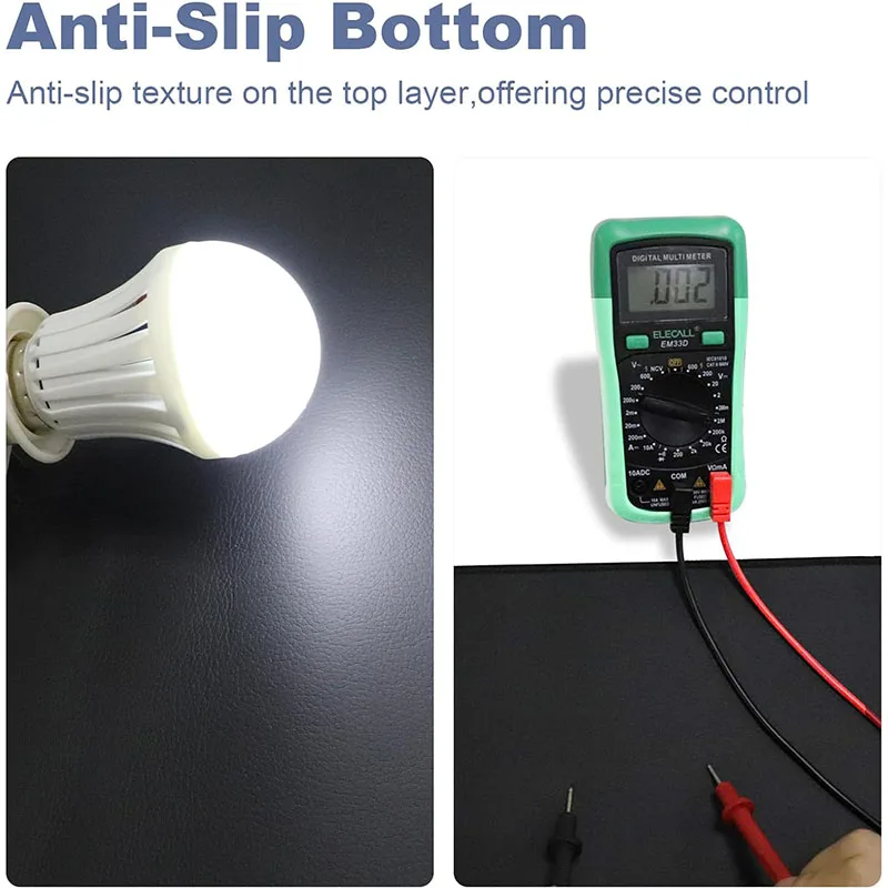 حصيرة التأريض، مناسبة للاستخدام المنزلي أو المكتبي لتعزيز الصحة، مع سلك تأريض لسجادات اليوغا