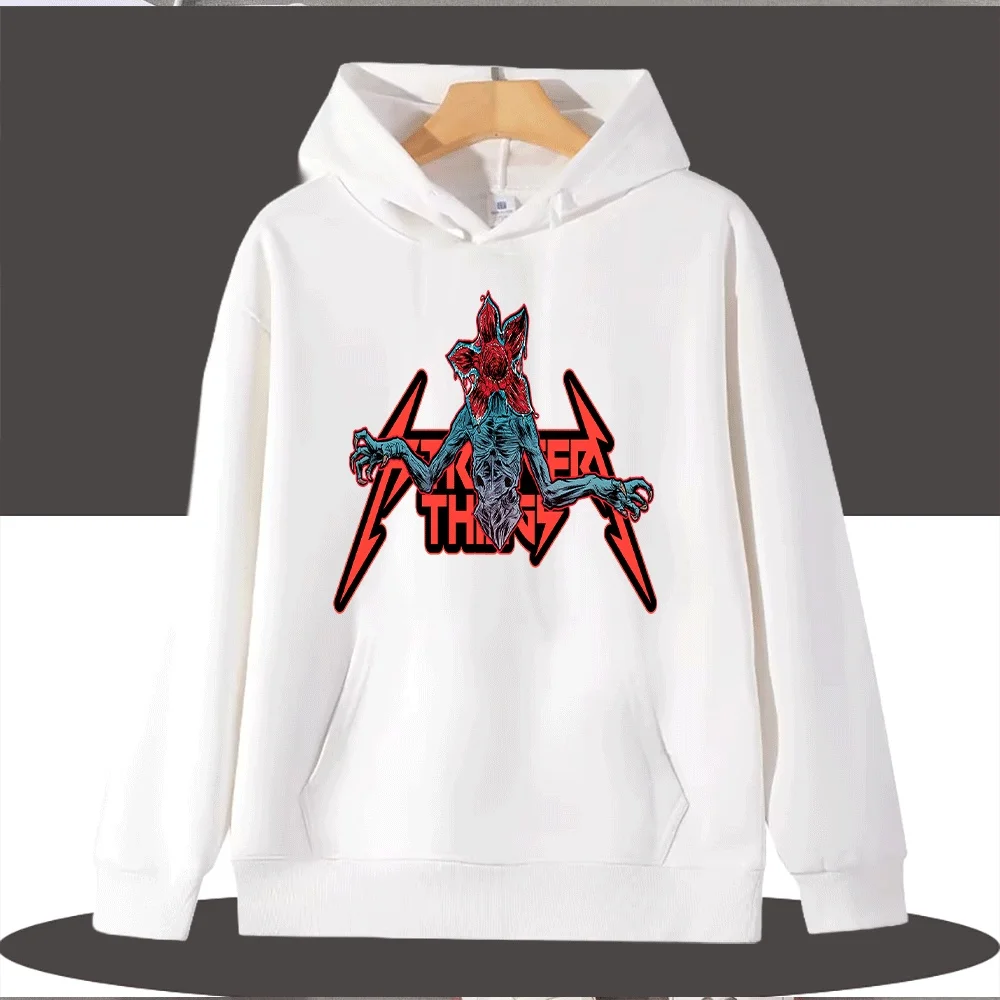 

Stranger Things Demogorgon Inspired Parent-Child Hoodie, Unique Graphic Sweatshirt for Family Matching Outfits