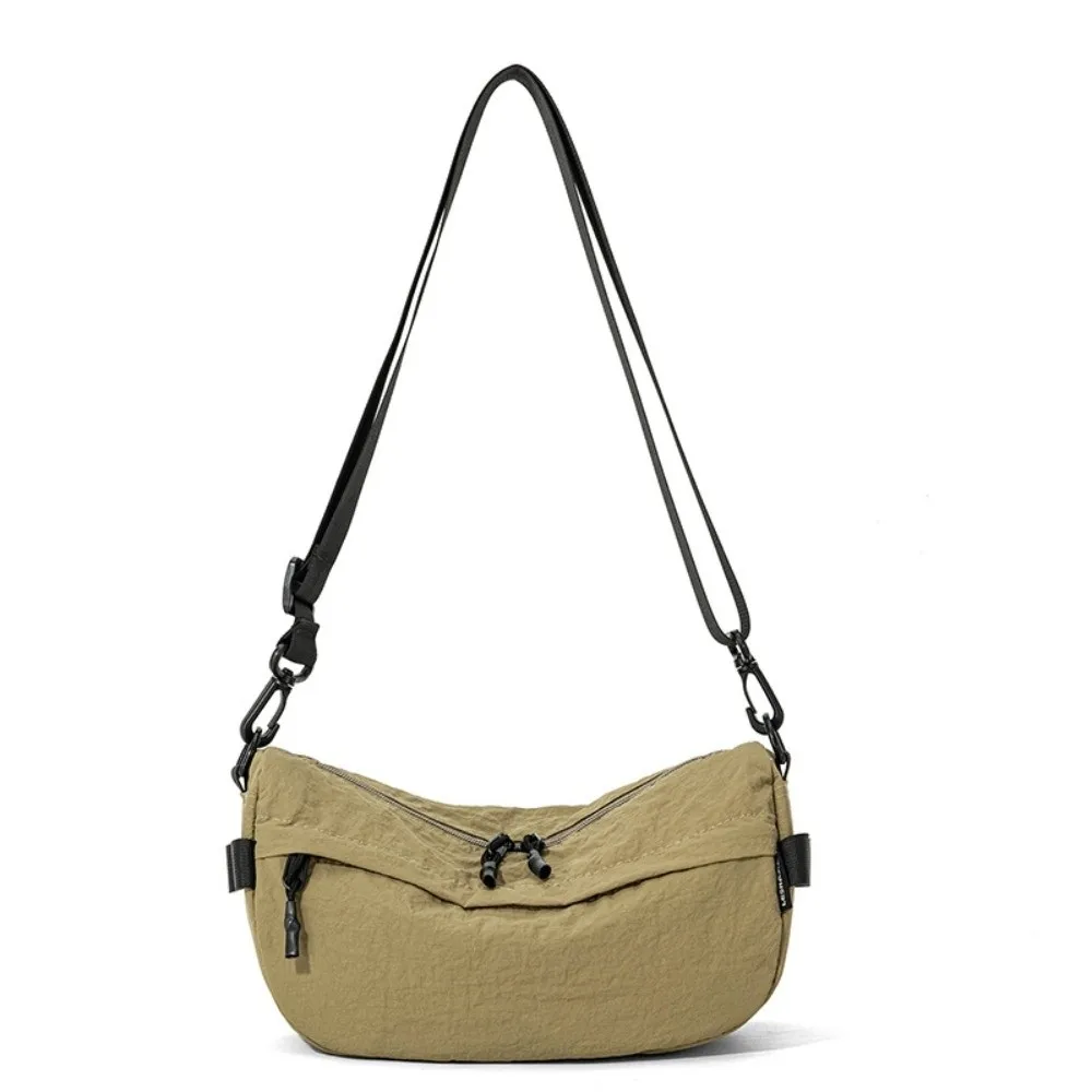 

Large Capacity Nylon Messenger Pouch Minimalist Anti-splash Water Men's Crossbody Bag Multi Functional Adjustable Strap