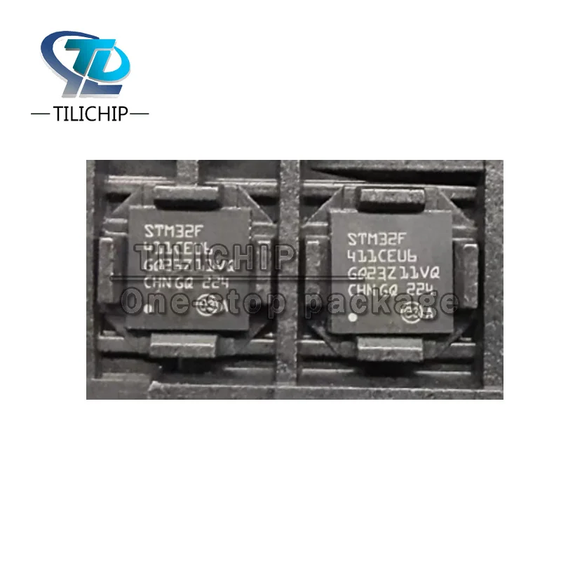 2pcs STM32F411CEU6 UFQFPN-48 32-bit Embedded Microcontroller -MCU brand new original