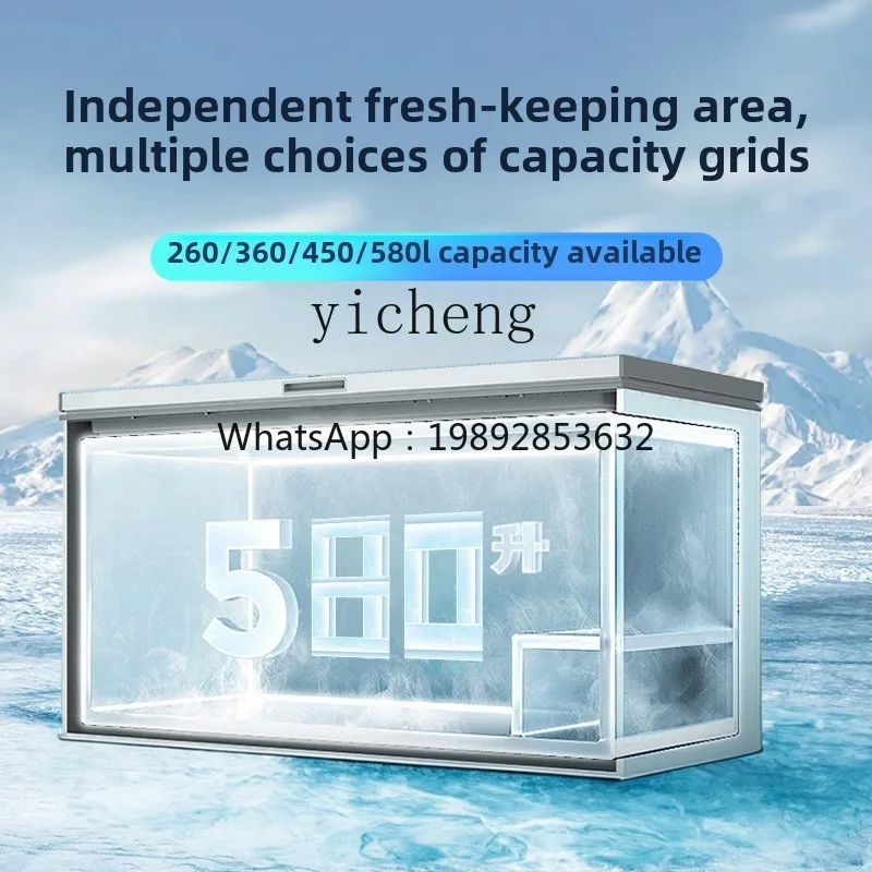 B1   ultra-low temperature freezer large capacity refrigerator sub-zero household commercial seafood freezer