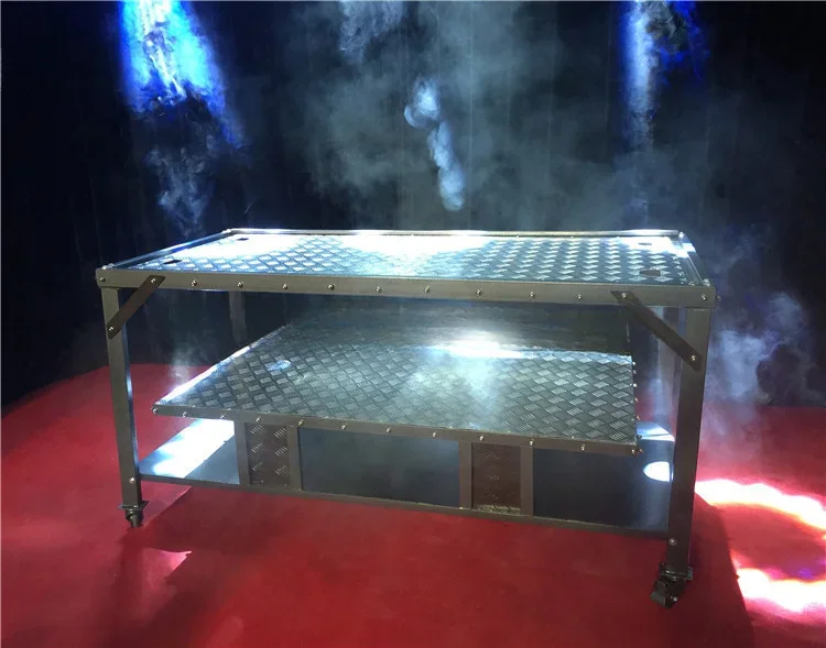 High Quality Horizontal Body Through Steel Plated Portal Physic Magic Show Tricks