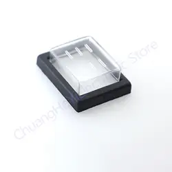 KCD4 Waterproof Cap 29x35mm Mounting Hole Rectangle Clear Silicone Waterproof Protect Cap Suitable For The 25X31mm Rocker Switch