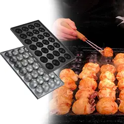 Meatball Grill Pan Cooking Baking Tools Gadgets Takoyaki Ball Maker for