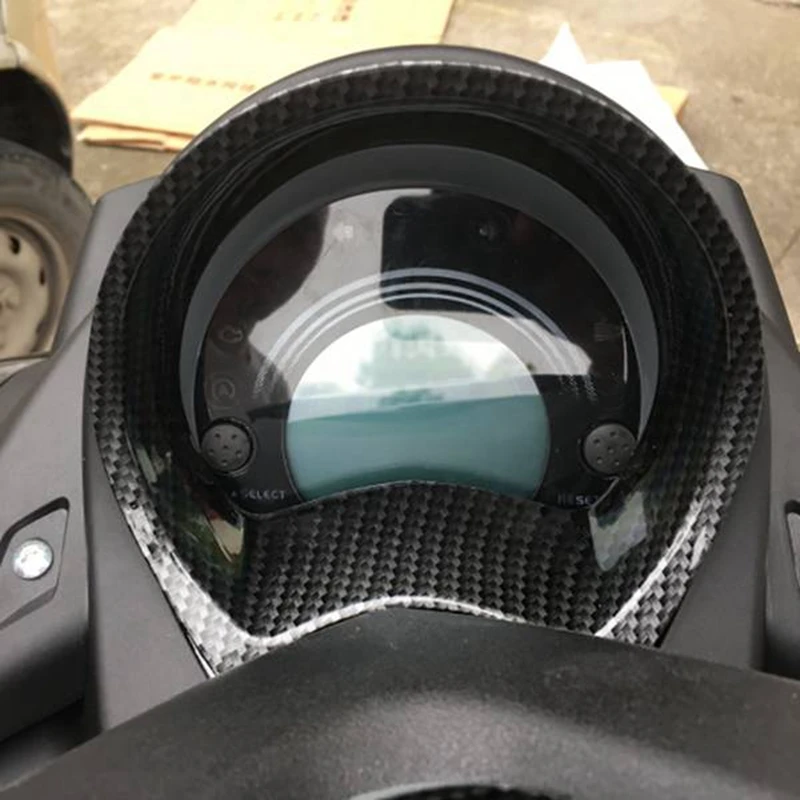 #68L (carbon fiber & black)For Yamaha NMAX155 125 150 2016-2019 Motorcycle Front Mask Cover,Automotive Parts & Accessories - view 5