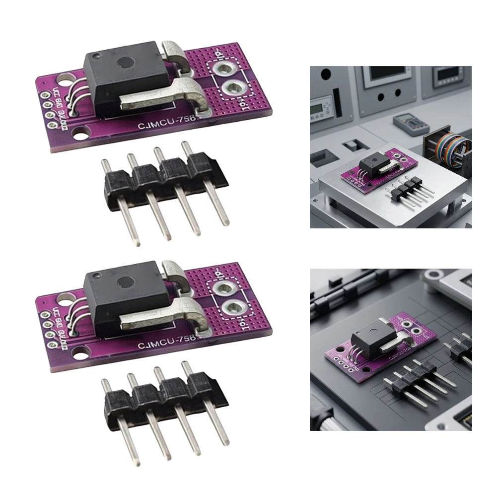 Current Measurement Sensor Pressure Sensor 50A Current Detector 50A Hall Effect Sensor High Precision Measurement