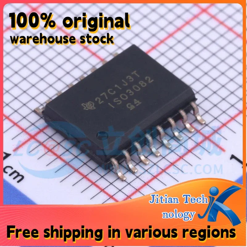 10PCS ISO3082DWR logo ISO3082 SOIC-16 100% original inventory High-Quality Electronic Component