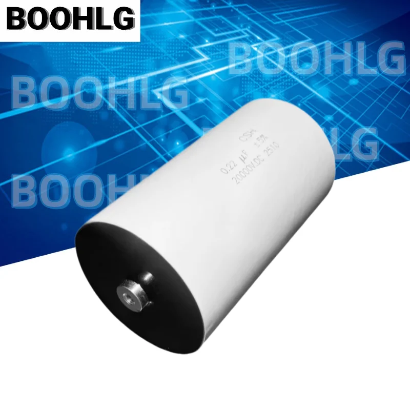 1PCS 20000V 0.22UF 224 20KV 220NF 0.22MFD Inductively Absorbing High Voltage Film Capacitor