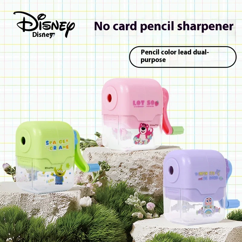 Disney Pen Sharpener Spider Man Ice And Snow Lucky Fate Hand Shake Pen Sharpener Automatic Lead In Pen Sharpener