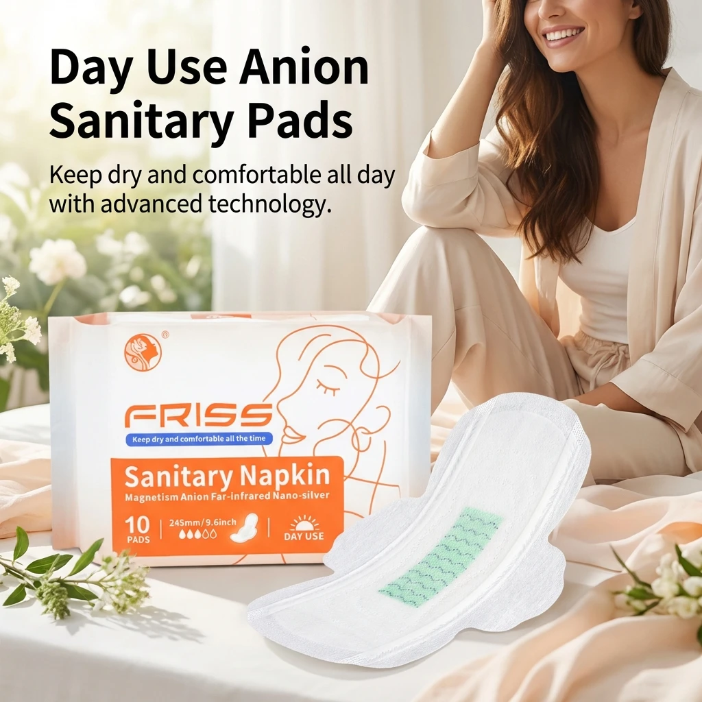 

Soft Breathable Sanitary Napkins English Packaging Ultra Thin Absorbent Feminine Hygiene Core Long Lasting Dryness for Women