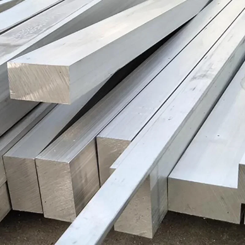 Barra cuadrada de aluminio