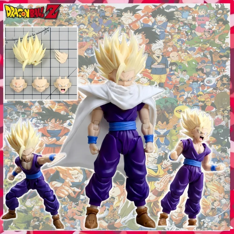 

Nono Hm Dragon Ball Z Shf Gohan Hair Figure Accessories Model Son Goku Headsculpts Kit Collectible Anime Toys Brithday Gifts