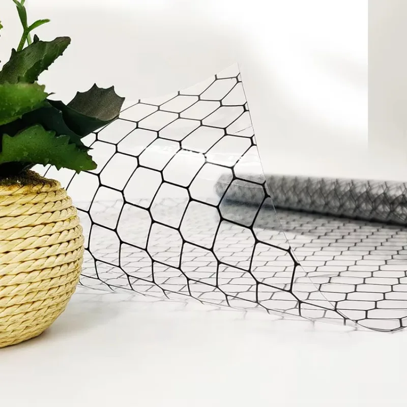 

Антистатическая виниловая сетчатая сотовая занавеска из ПВХ, прозрачная черная антистатическая пленка для чистых помещений для защиты безопасности