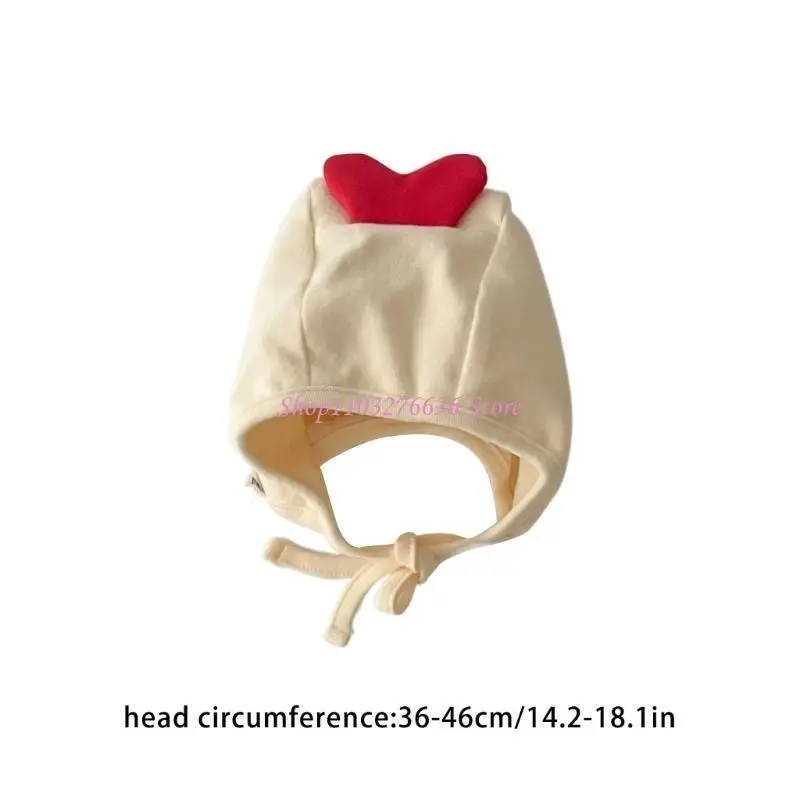 R6FD 2023 NEUE Beanie Hüte Ohrenklappen Baby Cartoon Bonnet Cap Winter Gehörschutz für Baby Kinder 0-12 Monate – Detail 6
