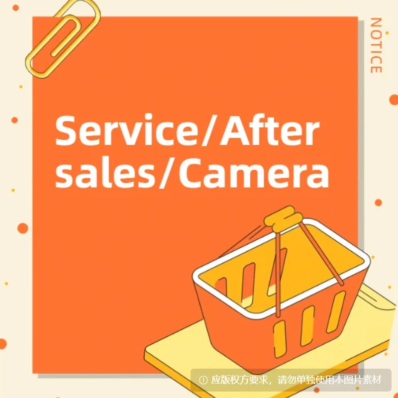 

Service/ Additional Parts / After-Sales Service /Additional Transportation Fee/camera