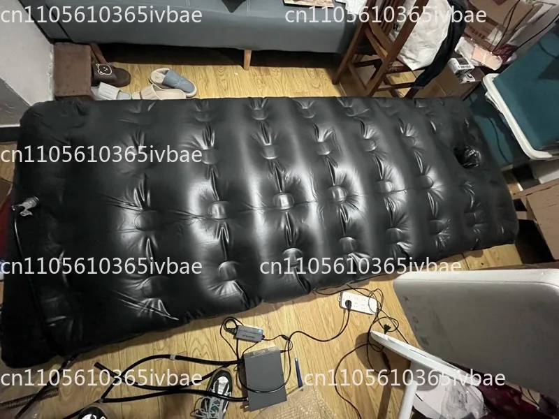 Inflatable Bed PVC Latex Vacuum Bed Vacbed Inflatable Mattress Double Air Chamber Extrusion 230x90cm