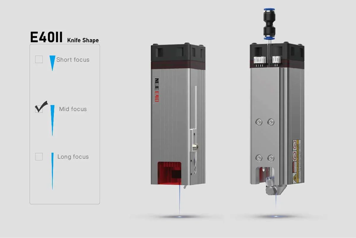NEJE 5 40W-80W آلة قطع النقش بالليزر للخشب والبلاستيك والفولاذ المقاوم للصدأ