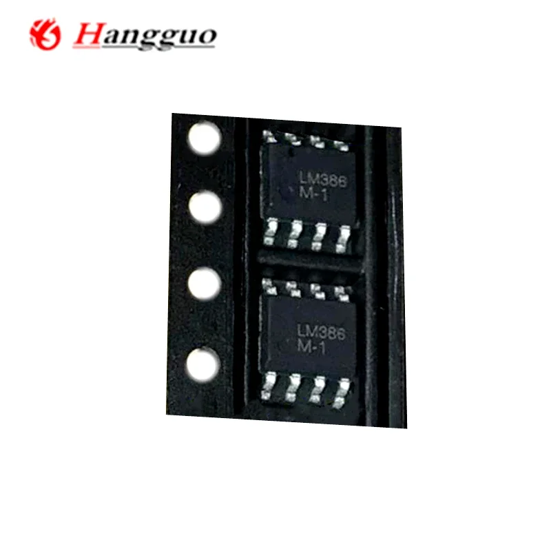 50PCS/Lot Original LM386M-1 SOP8 LM386M SOP LM386 SMD Low Voltage Audio Power Amplifierand