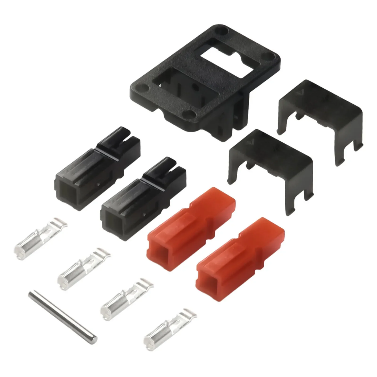 FOR 30A 600V Mounting Bracket Panel With Dual Red Black Terminal Set And 4 Pin Interface For Installation In Energy Systems