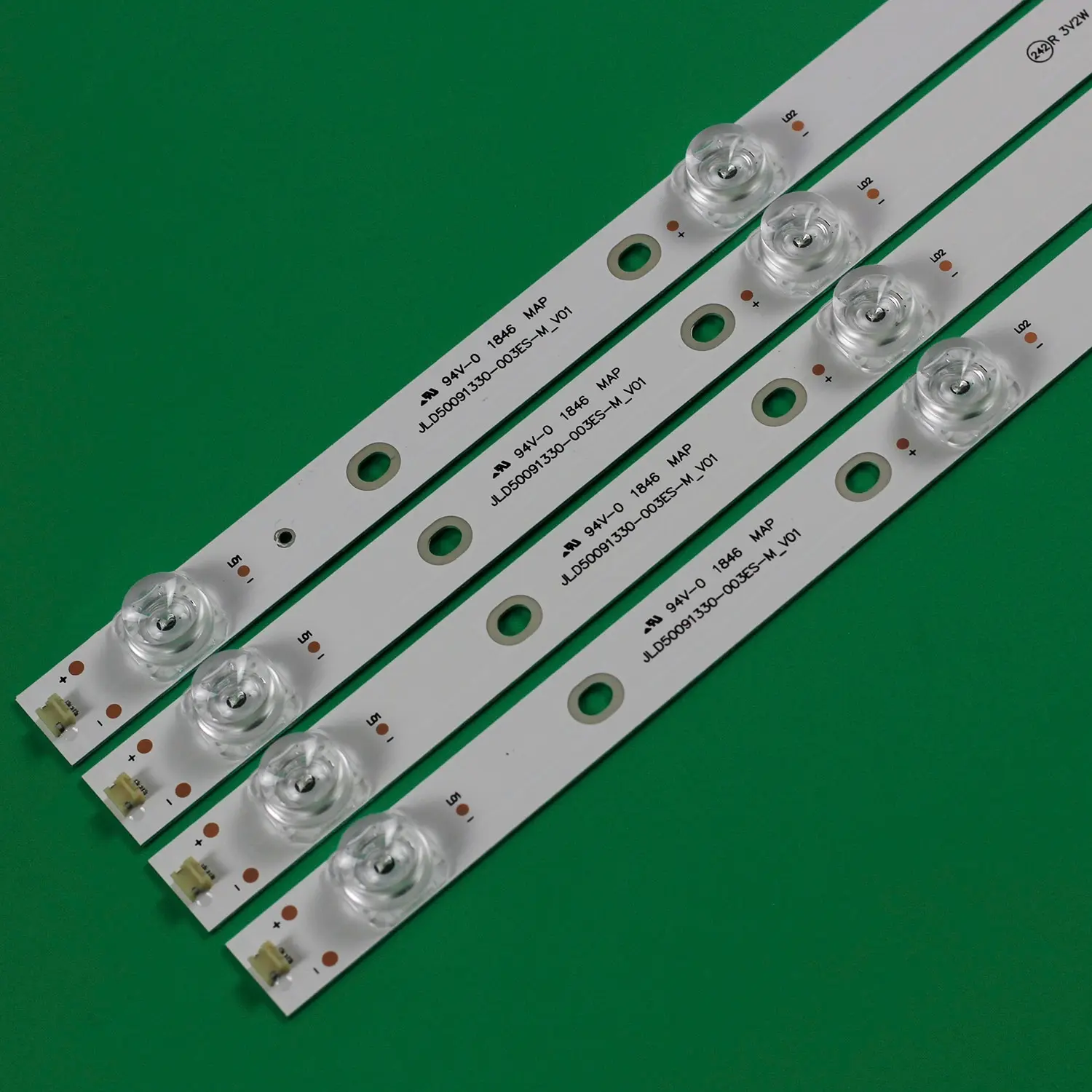 شريط إضاءة خلفي LED 9 مصباح للتلفزيون 50 بوصة H50A6140 LB50095 50R6040E JL.D 50091330 -003ES-M_V01 CRH-BK50S1U51S3030T 040979 ز