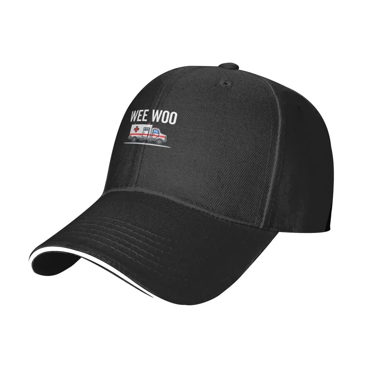 New Wee Woo Ambulance Baseball Cap funny hat Brand Man Caps Luxury Man Hat Women's Beach Outlet 2023 Men's