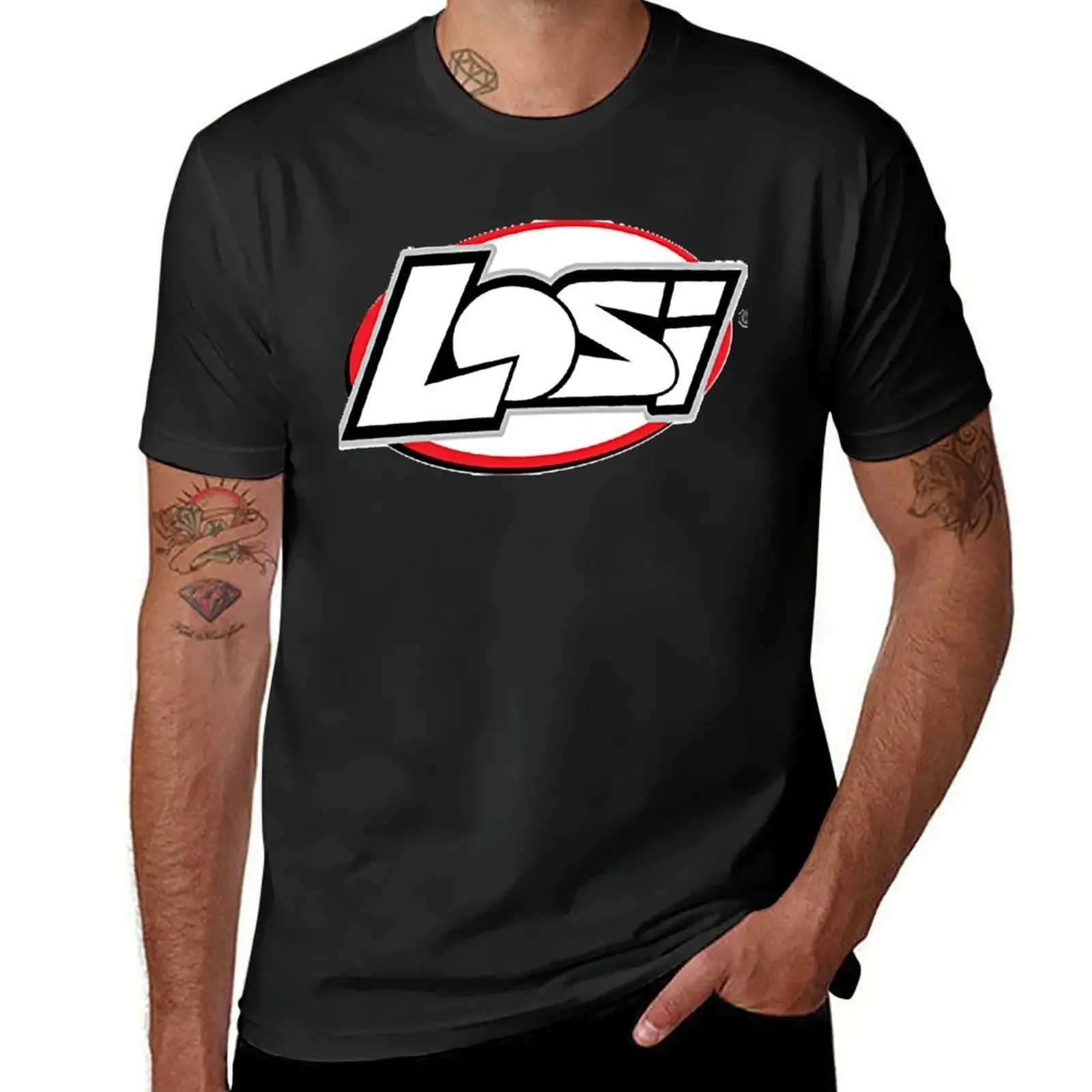 

Футболка Merch-Losi, летние топы, Мужская футболка, дизайнерские рубашки, мужские футболки с графическим рисунком