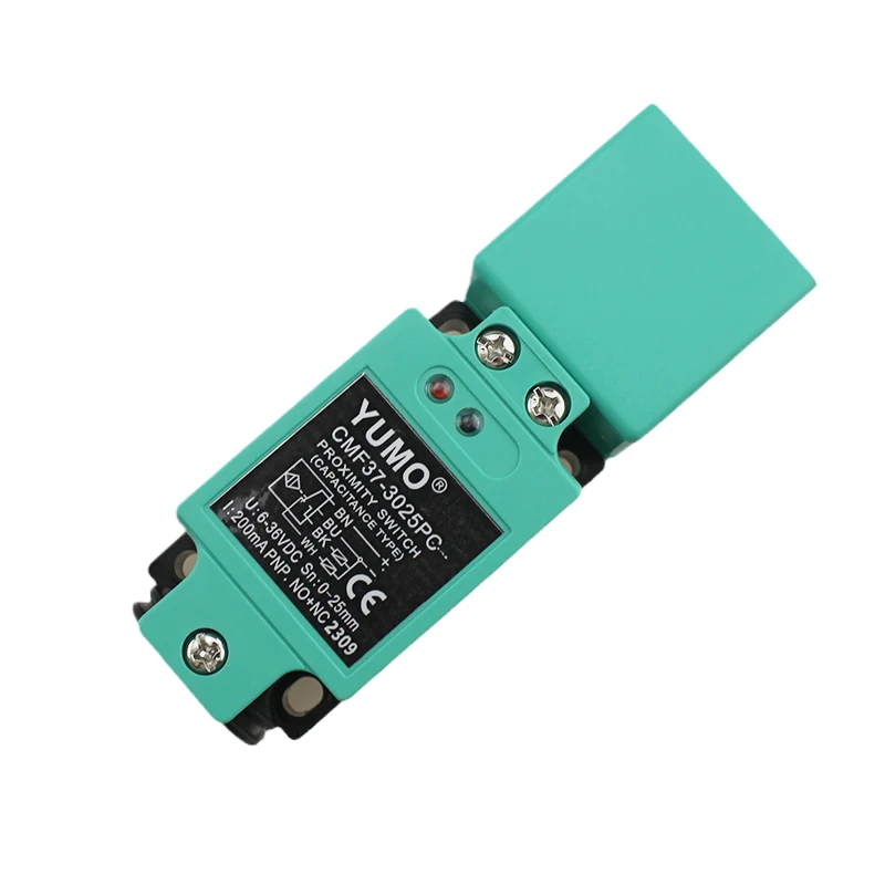 Capacitive Proximity Switch Sensor  PNP NO+NC CMF37-3025PC 0-25mm IP54 50Hz 200mA Inductive