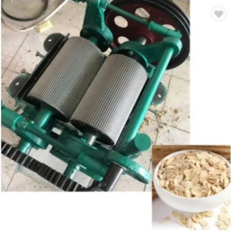 

Grain Machinery Multifunctional Corn Flakes Machine Wheat Flatting Mill Cereal Grains Flattening Machine for Sale