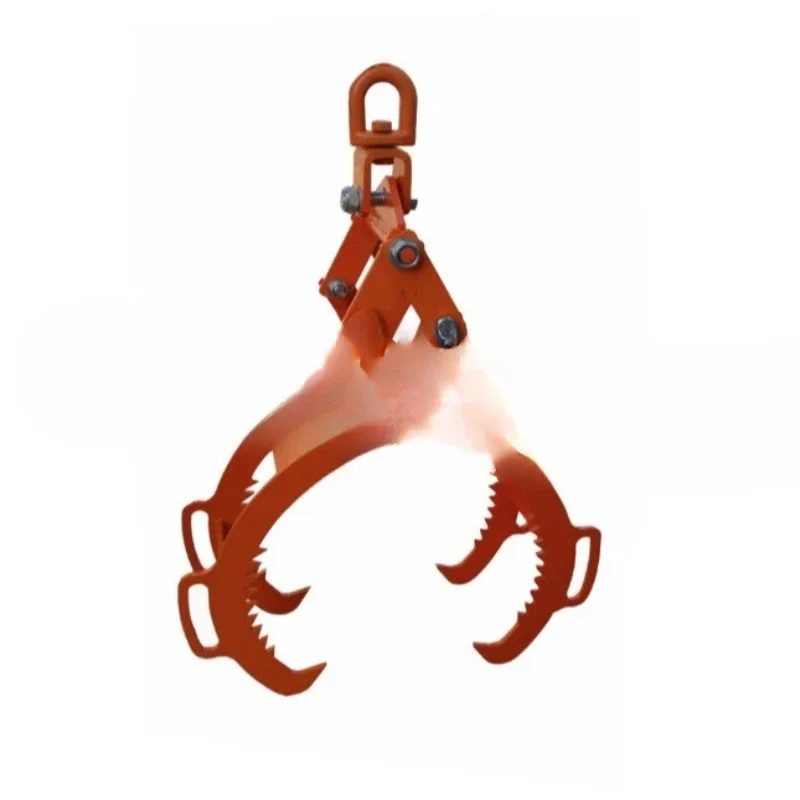 

Anti-skid hook log lifting pliers 4-claw wood heavy-duty clip
