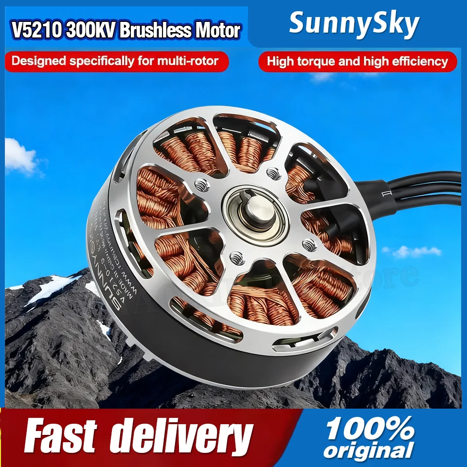 SUNNYSKY V5210 300KV Multi-copter Motor Outrunner Borstelloze Motor voor FPV RC Multicopter