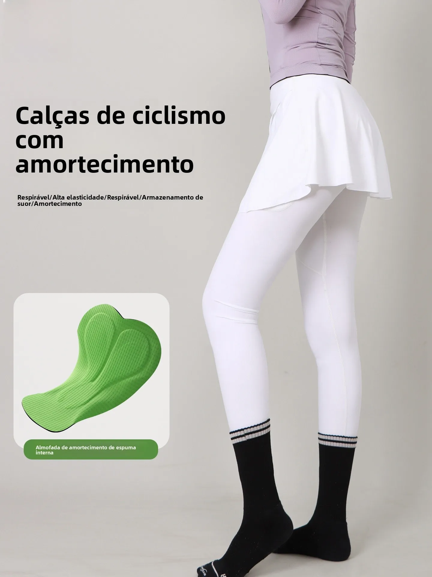 dngtu-profional-women's-cycling-pants-summer-sun-protection-fake-two-piece-road-bicycle-long-trousers-slimming-butt-cover