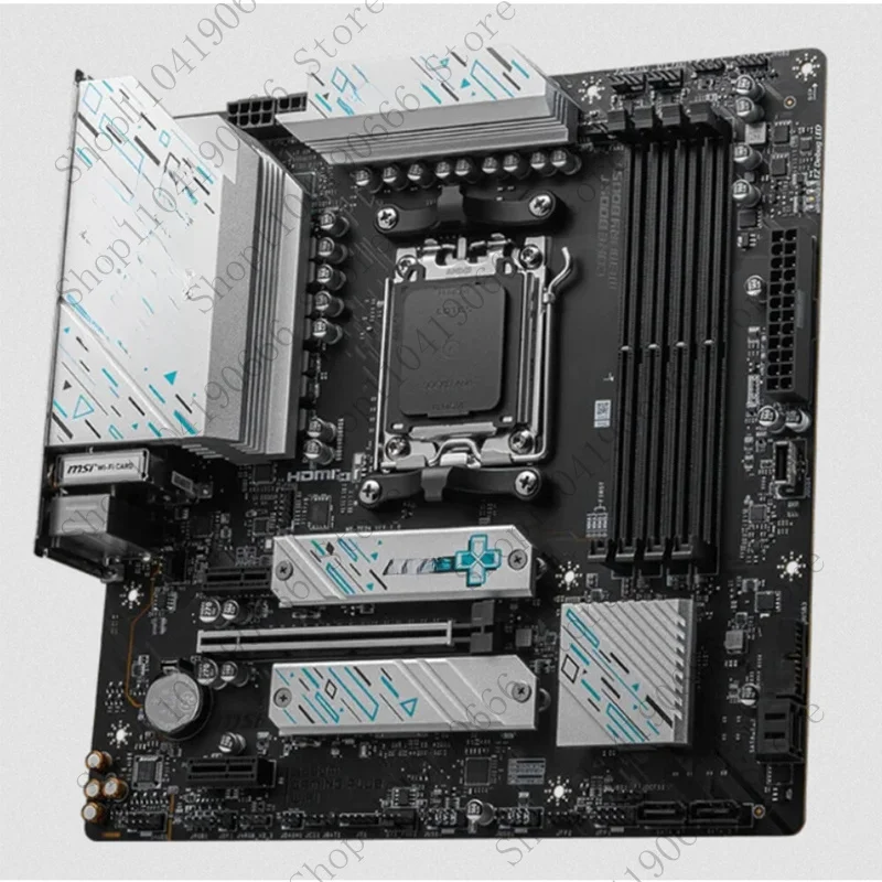 QQ For MSI B650M GAMING PLUS WIFI Motherboard DDR5 AMD B650 Socket AM5 M-ATX Tested.