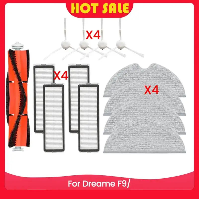 

Needful For Dreame F9 Mijia 1C 2C 1T STYTJ01ZHM Main Side Brush Mop Cloth Hepa Filter Efficient Cleaning Vacuum Cleaner Parts