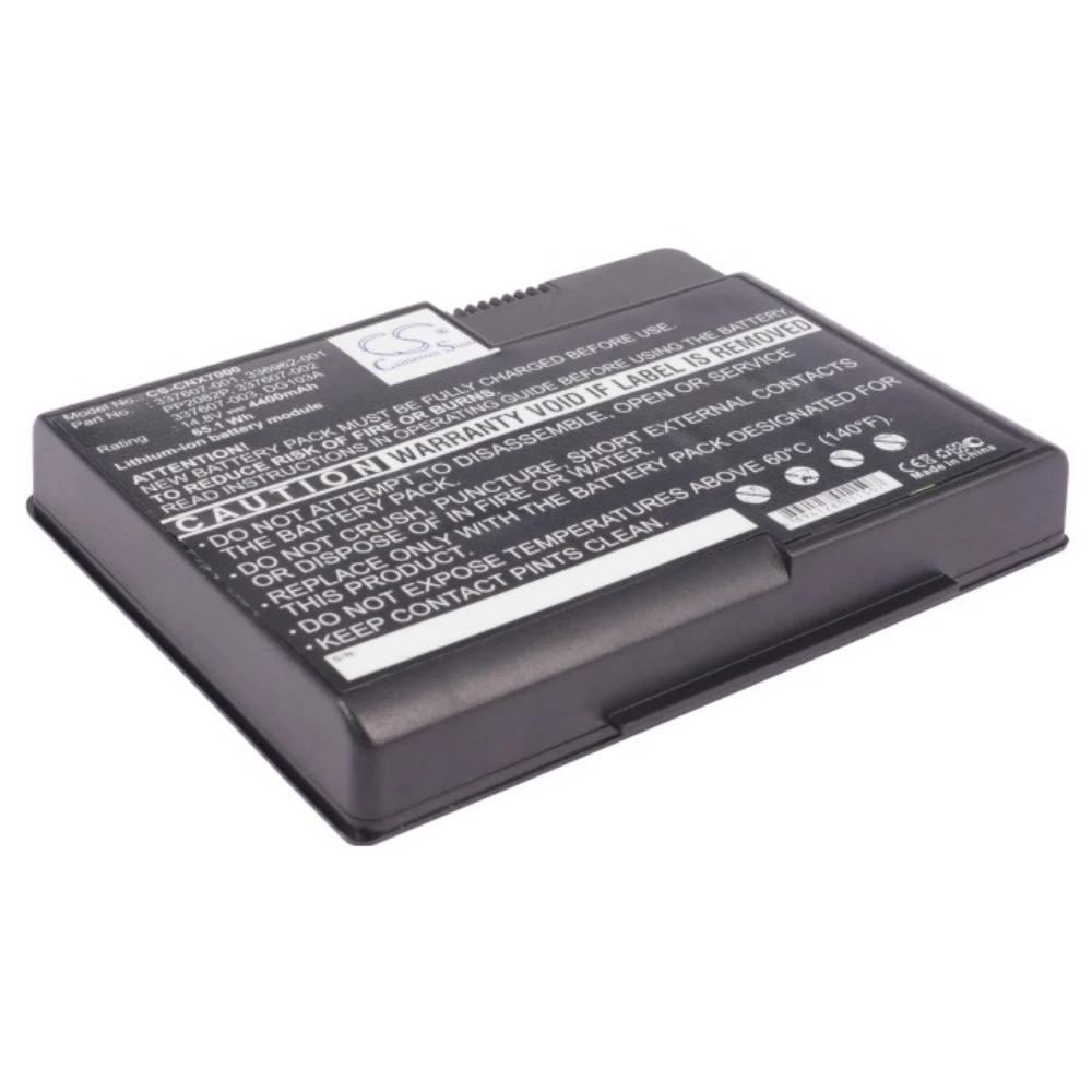 

Li-ion Notebook, Laptop Battery for HP, 14.8V, 4400mAh, Compatible Models: Presario X1000, Presario X1000-DE185AV