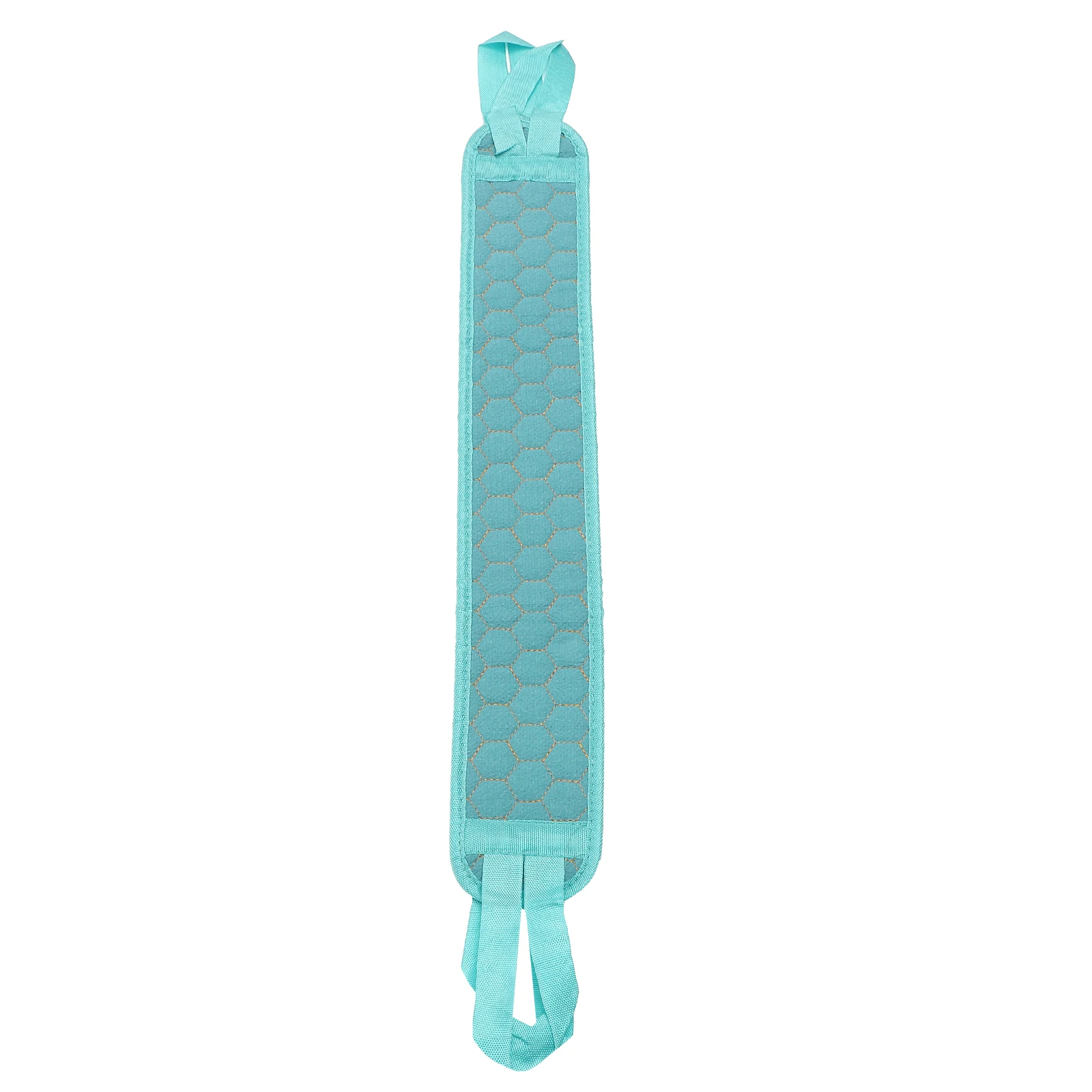 

1pc Thickened Back Rub Strips Exfoliating Bath Towels Comfortable Durable Long Strap Shower Bathroom Supplies Blue